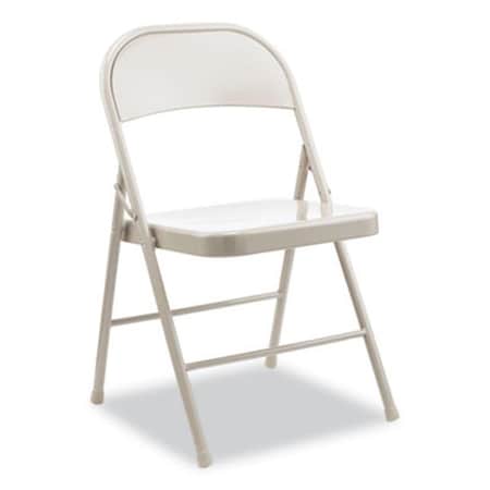 Alera Technologies Alera  Armless Steel Folding Chair, Taupe ALECA944
